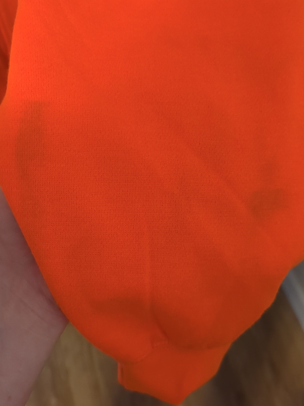 High Visibility Zippered Hoodie - Picture 5 of 6